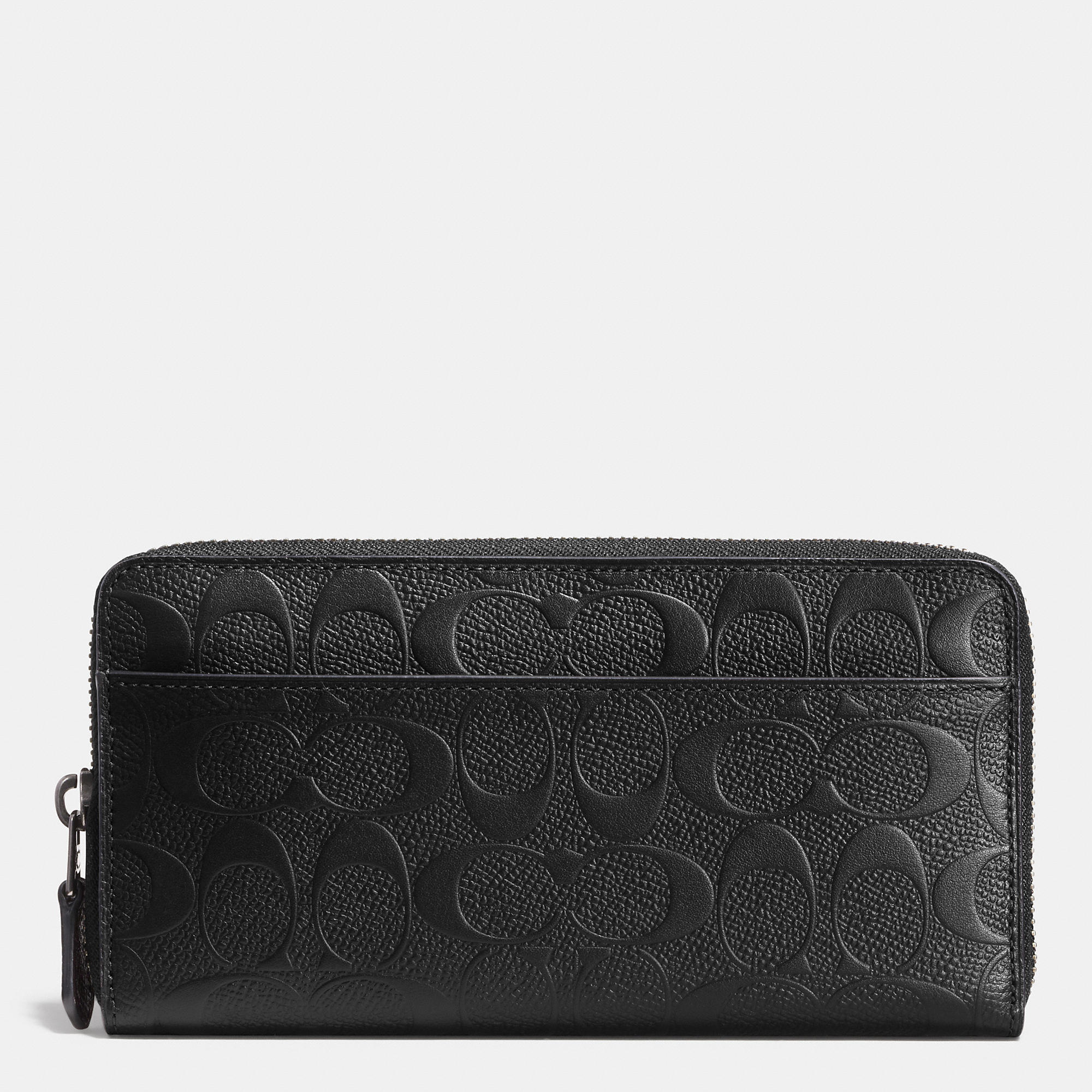 High Quality Handbags Coach Accordion Walletin Signature Crossgrain Leather